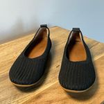 Everlane Street Black Knit Ballet Flats Size 6 | Minimalist Slip-On Shoes Photo 1