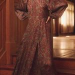 THE GREAT Naples Paisley Dress Red Size undefined Photo 0