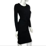 Topshop  Dress 4 Black Stretch Long Sleeve Bodycon Party Y2K‎ Photo 1