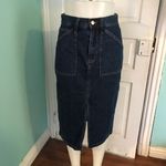 J.Crew  Denim Skirt sz27 Photo 3