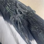 Boho Hippie Skirt OS (but s/m) Tye Dye Mini Tie Back Short Earth Tone Witchy Green Size M Photo 4