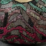 From India To You | Elegant Beaded Shoulder Bag w/ Velvet Black Bow Photo 6