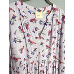Anthropologie  Maeve Juno Purple Mini Dress Size XL Floral Photo 2