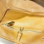 Michael Kors  Jet Set Honey Crosshatch Leather Small Tote Clip Closure Photo 6