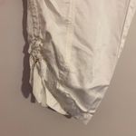 Ralph Lauren Lauren Black Label White Shantung Cargo Pant Women's size 14W Photo 5