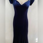 Dancing Queen   velvet Midnight Blue Gown Photo 3