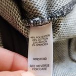 Cato  White & Gray Plaid Jacquard Mockneck Pencil Dress Size 8 Photo 5