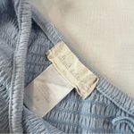 Altar'd State Women's XS One Shoulder Blue Crop Top Rouched Extra Small Photo 3