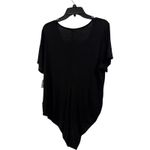 Charlotte Russe Charlotte Russe Black Bodysuit 2X Deep V Neck with Cutout Detail Photo 3