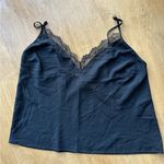 Victoria's Secret Victoria’s Secret Pajama Set, Silky Tank Top & Shorts, Black Animal Print/Lace Photo 1