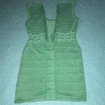 2B BEBE mini tank “sugar mint” dress with cut outs NEW size S Green Photo 8