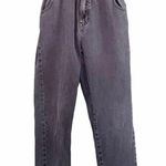 PacSun  Jeans Mom Jean Black Wash Paper Bag Waist Baggy Denim Women’s Size 27 Photo 9