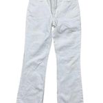 J.Crew NWT  Women's 9" Demi-Boot Crop Jeans White Size 24 Raw Hem Photo 1