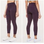 Lululemon  to the beat tights high rise plum shadow 4 Photo 1