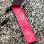 Vince Camuto Cowl Neck Top Women's Size Large Ribbed Gray Long Sleeves Casual Photo 3