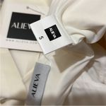 Alieva Modern Jumpsuit Off White One Arm Jumpsuit size S NWT Photo 4