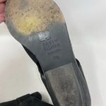 Eileen Fisher Lisbon Cut Out Nubuck Bootie Black Size 7.5 Photo 7