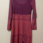 prAna  Purple & Pink Long Sleeve Active Wear Dress Womens S Gorpcore Casual Photo 0