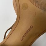 Lucky Brand Women's Sabeni T-Strap Block-Heel City Sandals Tan Size 9.5 Runs Large (10-10.5) Photo 12