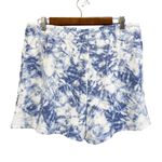 H by Halston H Halston Studio Shorts Womens Medium Tonal Tie Dye Riviera Resort Beachy Summer Photo 2