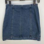 Free People  Jean Skirt  Photo 0