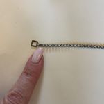 Tacoa Vintage Silver Faux Diamond Tennis Bracelet Photo 5