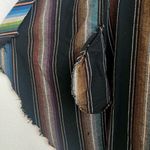 L&B  Multicolor Striped Aztec Vest Photo 3