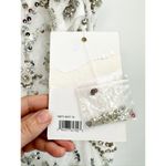 Mac Duggal  10873 White Beaded Sleeveless High Neck Cut Out Column Gown Size 10 Photo 5