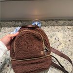 Lululemon  Brown Sherpa Mini Backpack Travel Hiking Photo 4