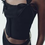 ZARA  Bow Corset Top Photo 1