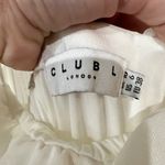 FINAL PRICE Club L Ruched Dress White Size 6 Photo 6