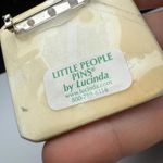 Girl In Wheelchair Bus Stop Signed Little People Pins By Lucinda Brooch Pin Photo 13