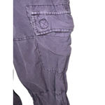 BDG Lavender Cropped Cargo Pants With Adjustable At Ankles And Side Pockets Photo 1