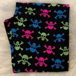 LuLaRoe New! Women’s  neon skulls Halloween leggings OS Photo 0