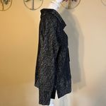 Kirkland Signature Kirkland Black White Textured Cowl Roll Neck Jacquard Pullover Sweater Medium Photo 5