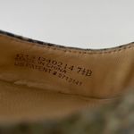 Cole Haan (NIKEAIR) Snakeskin Embossed Leather Slingback Platform Heels Sz 7.5M Photo 5