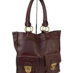 Linea Pelle Mel Large Tote Italian Leather Bag Brown Photo 0