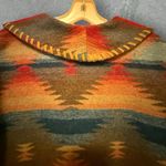 Roper Rodeo Blue Southwestern Style Coat Lined Size L Photo 5