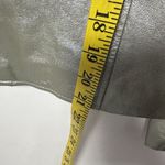 Worthington Blazer Leather Sage Pearl Casual Y2K Career Office M Green Size M Photo 4