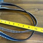 Vintage Lauren Ralph Lauren Plaid Houndstooth Preppy Bucket Shoulder Bag Blue Photo 6