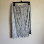 Athleta  Gray Knee Length Casual Straight Athletic Skirt Womens XS Modest Photo 2