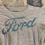 2000s Y2k Vintage Grey + Blue Official Ford Car Tee Shirt Top Women's Size M Size M Photo 3