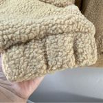 Zaful Cozy Tan Teddy Jacket SZ:L Photo 3