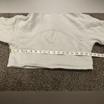 Lululemon all yours cropped hoodie. Size 6. Ocean Air Photo 9