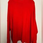 Vince Camuto Valentine’s Day Love Red Crewneck Slouch Sweater XXL Photo 3