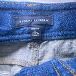 Banana Republic  Blue Denim A-Line Knee-Length Skirt Photo 3