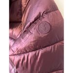 new Save the Duck Sz S Purple Burgundy Mei Faux Fur Collar Puffer Jacket coat Photo 3