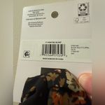 Time and Tru Black Floral Scarf Multi Photo 7