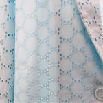 Pendleton Suit Set XL NWT Blazer Jacket Pant Light Blue Eyelet Office Church Photo 5