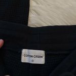 Cotton Citizen  The Monaco Thermal Joggers Black Photo 3